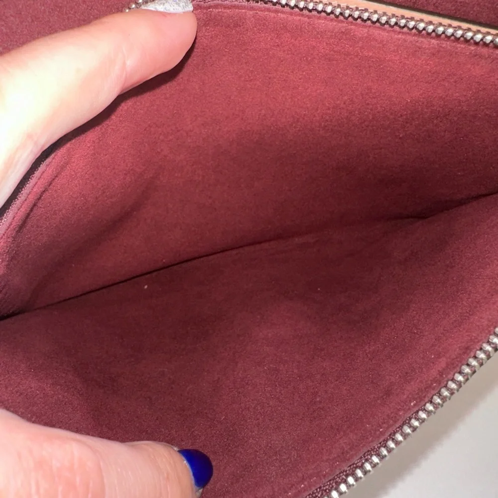 Authentic Louis Vuitton Pink MyLockMe Wristlet Clutch